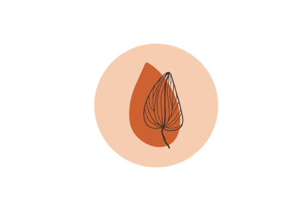 Boho Flowers Color Icon Svg: Your Design's Perfect Accent