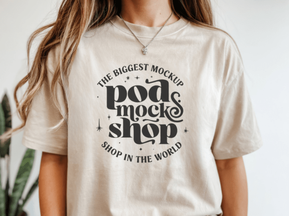 Color Blast 1745 Citrine T-Shirt Mockup: A Fresh Take