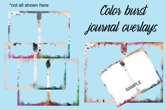Color Burst Journal Overlays: Transform Blank Pages Instantly