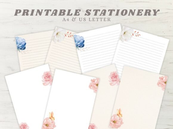 Elevate Your Correspondence with Floral Watercolour Paper
