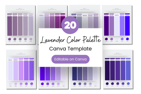 Levender Color Palette: 20 Hex Codes for Your Brand