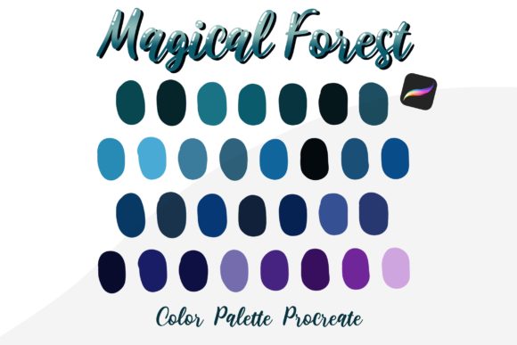 Magical Forest Procreate Color Palette: Enchant Your Digital Art