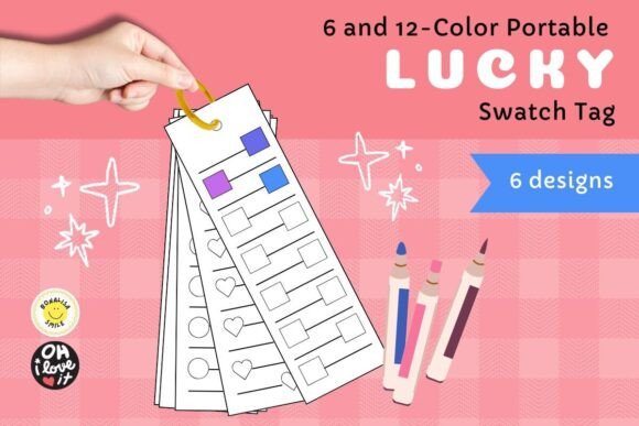 Portable Color Swatch Tag Card Minimal: A Creative’s Best Friend